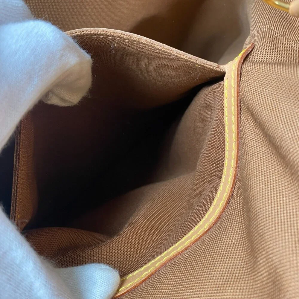 LOUIS VUITTON Authentic Brown Monogram Backpack - Picture 9 of 16